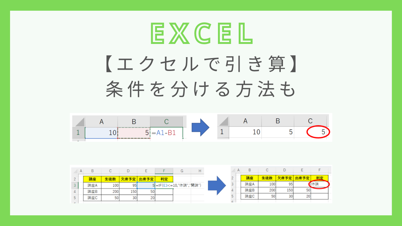 excel-function-subtraction-condition